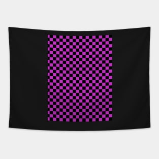 Purple Check Tapestry