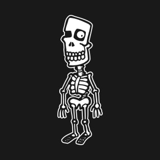 Dork Skeleton {DARK shirts} T-Shirt