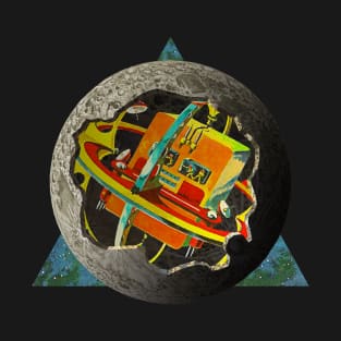 Spaceship Moon! T-Shirt