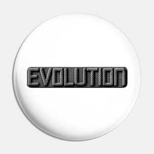 Evolution Sticker Pin