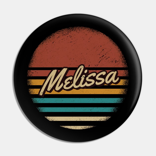 Melissa Vintage Text Pin by JamexAlisa