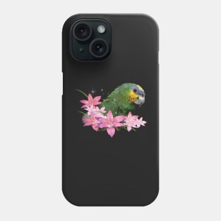 Orange-winged Amazon Phone Case