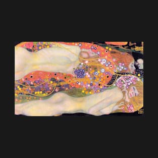 Water Serpents II, Gustav Klimt T-Shirt