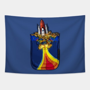 Rocket Pocket Tapestry