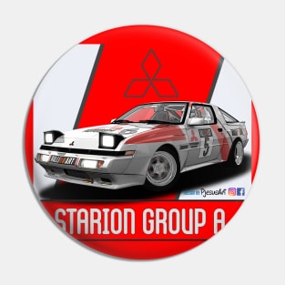 Mitsubishi Starion Group A Pin