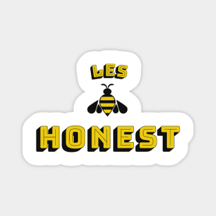 Les Bee Honest Magnet