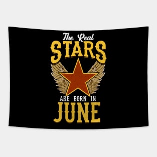 The Real Stars Are Born in June Tapestry