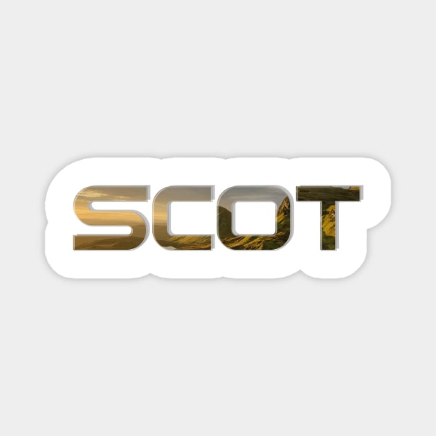 SCOT Magnet by afternoontees