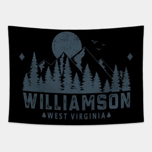 Williamson West Virginia Mountain Sight Tapestry