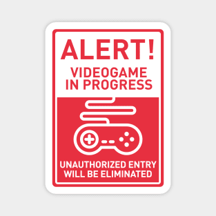 Alert: Videogames in Progress Magnet