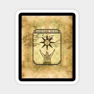 Tarot "The Sun" - Praise the sun Magnet