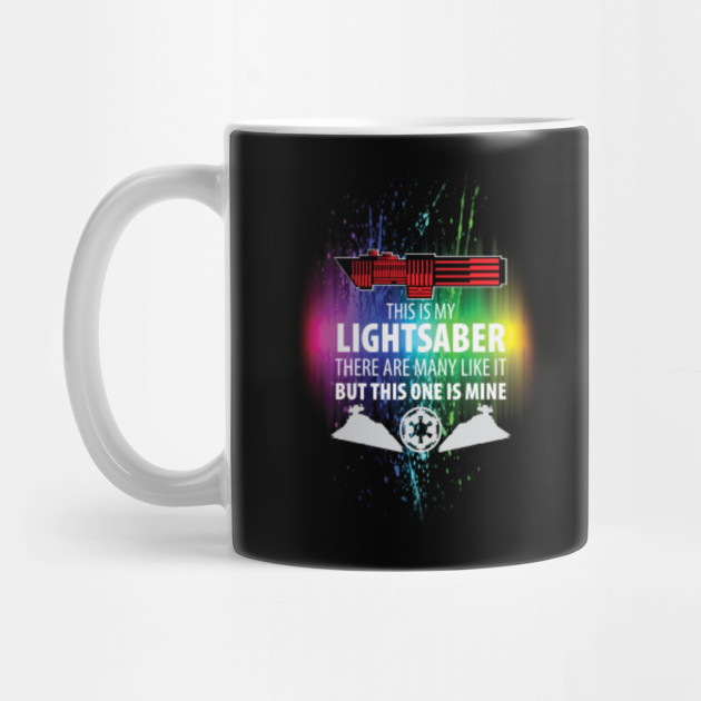 lightsaber mug