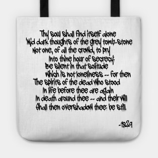 Poem Tote