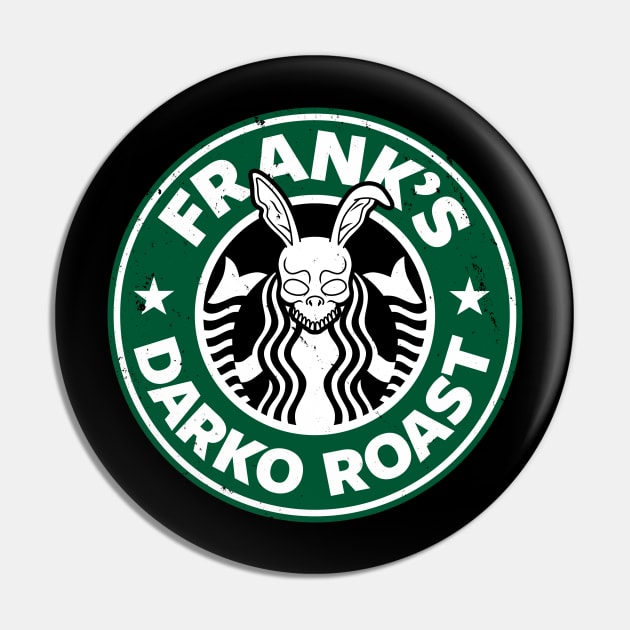 Spooky Coffee Cult 90's Retro Movie Logo Parody Mashup For Coffee Lovers Pin by BoggsNicolas