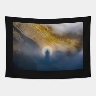 Brocken spectre in the Brecon Beacons National Park Tapestry