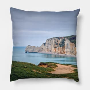 Sightseeing Etretat coastline Pillow