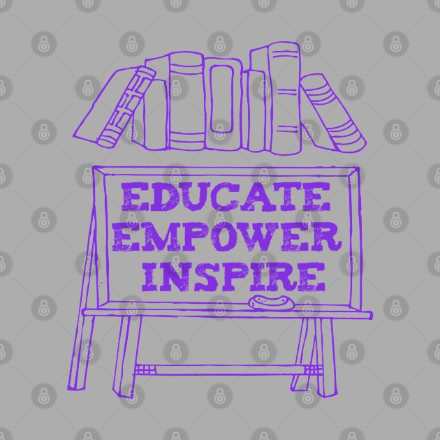 Educate empower inspire by ArtfulDesign