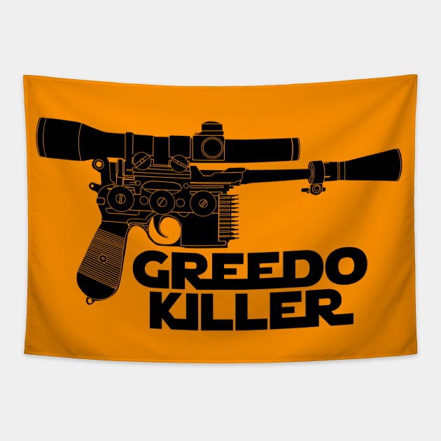 Greedo Killer Tapestry by DistractedGeek