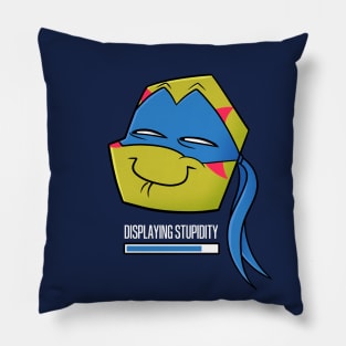 Displaying Stupidity Pillow