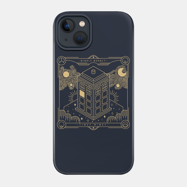 Blue Box - Doctor Who - Phone Case