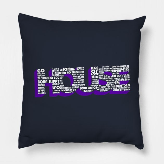 Get in da Groove Pillow by WkDesign