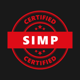 CERTIFIED SIMP Stamp T-Shirt