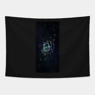 Astronaut is lost Tapestry