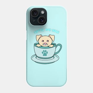 All i need is coffee and dogs Phone Case