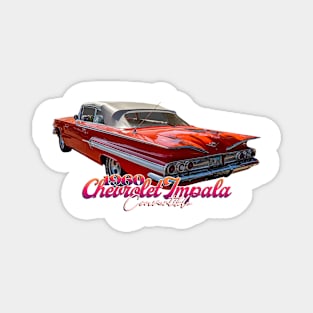 1960 Chevrolet Impala Convertible Magnet