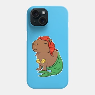 Capybara Mermaid Costume Phone Case