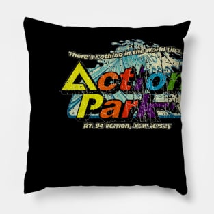 Vintage Action Park New Jersey 1978 - Theme Park Pillow