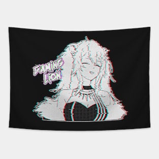 Shishiro Botan Hololive Glitched Tapestry