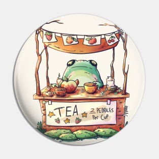 Sweet Pea Tea - Froggy Fruit Tea Pin