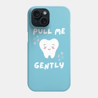 Pull me Gently Cute Cartoon Art Phone Case