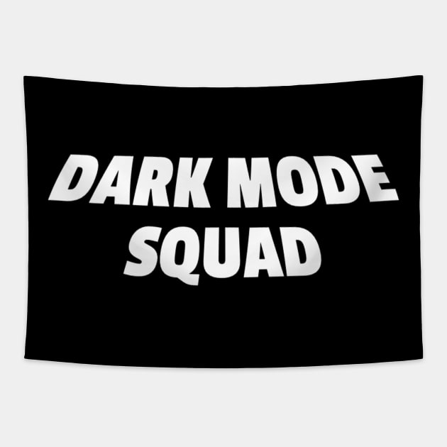 Dark Mode Squad Tapestry by raosnop