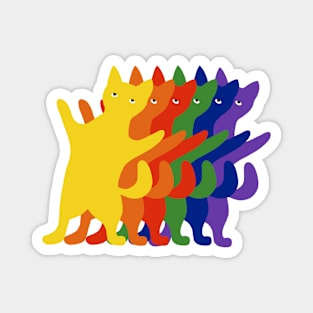 Pride – funny cats Magnet