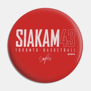 Pascal Siakam Toronto Elite Pin