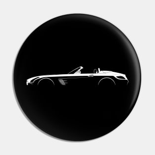 Mercedes-Benz SLS AMG GT Roadster (R197) Silhouette Pin