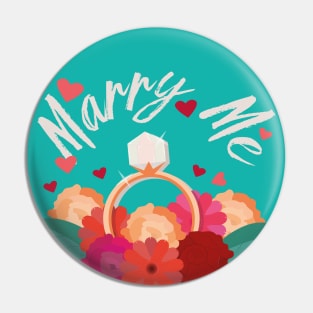 Marry me Pin