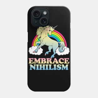 Embrace Nihilism. Nihilist Memes / Dark Humor Phone Case