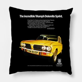 TRIUMPH DOLOMITE SPRINT - advert Pillow