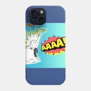 Cockatoo Comic AAAAAA Phone Case