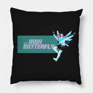 Iron Butterfly Splash Art Pillow