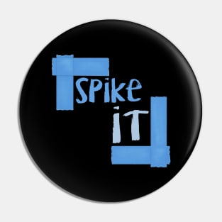 Spike It - Bright Colored Gaff Tape Shirt for Stage Managers, Actors, and Techies Pin