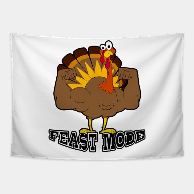 Feast Mode thankgiving Tapestry by RahimKomekow