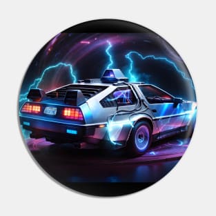 DeLorean - back to the future Pin