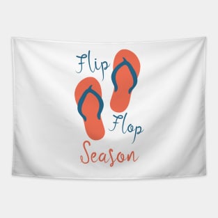 Flip Flop Season - Summer Time Sandals Warm Weather Tapestry