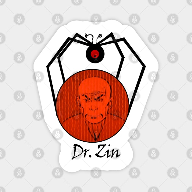 The Nefarious Dr. Zin from Jonny Quest! Magnet by drquest