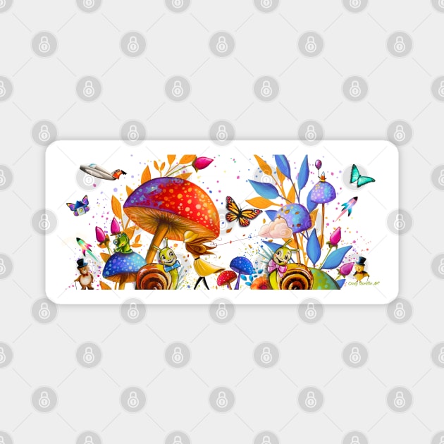 Get Happy Magnet by Rocket Girl