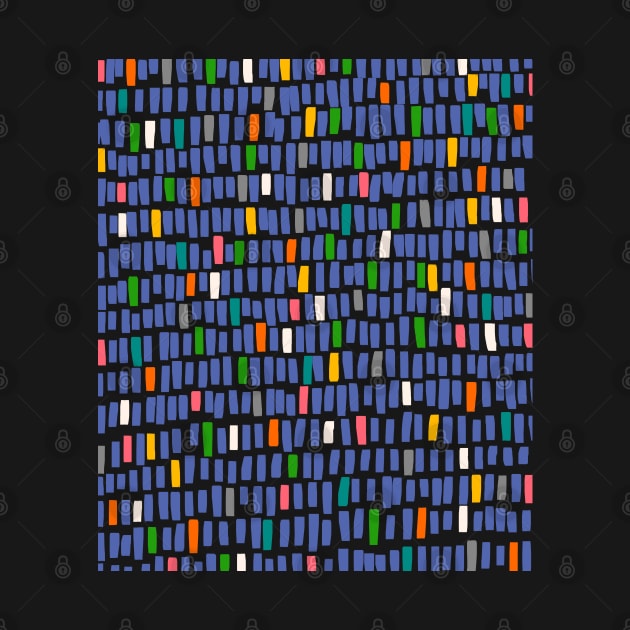 Rows and Rows Multi Colour by OneThreeSix